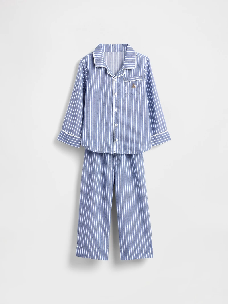 Pyjama en flanelle recyclée pour Bébé et Tout-petit