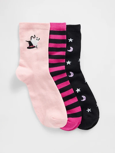Kids Halloween Crew Socks