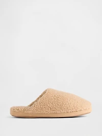 Pantoufles en sherpa