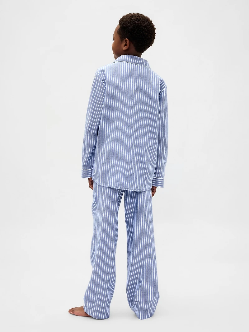 Kids Recycled Flannel PJ Set