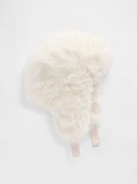 Chapka en fausse fourrure pour enfant