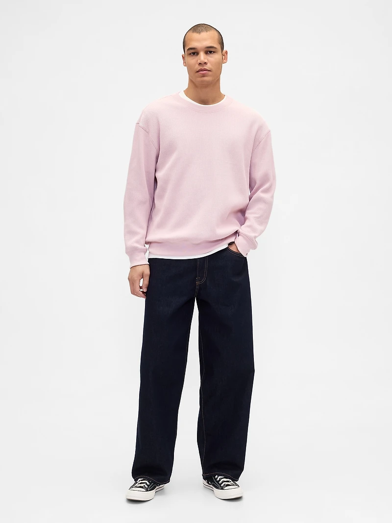 Heavyweight Thermal Oversized T-Shirt