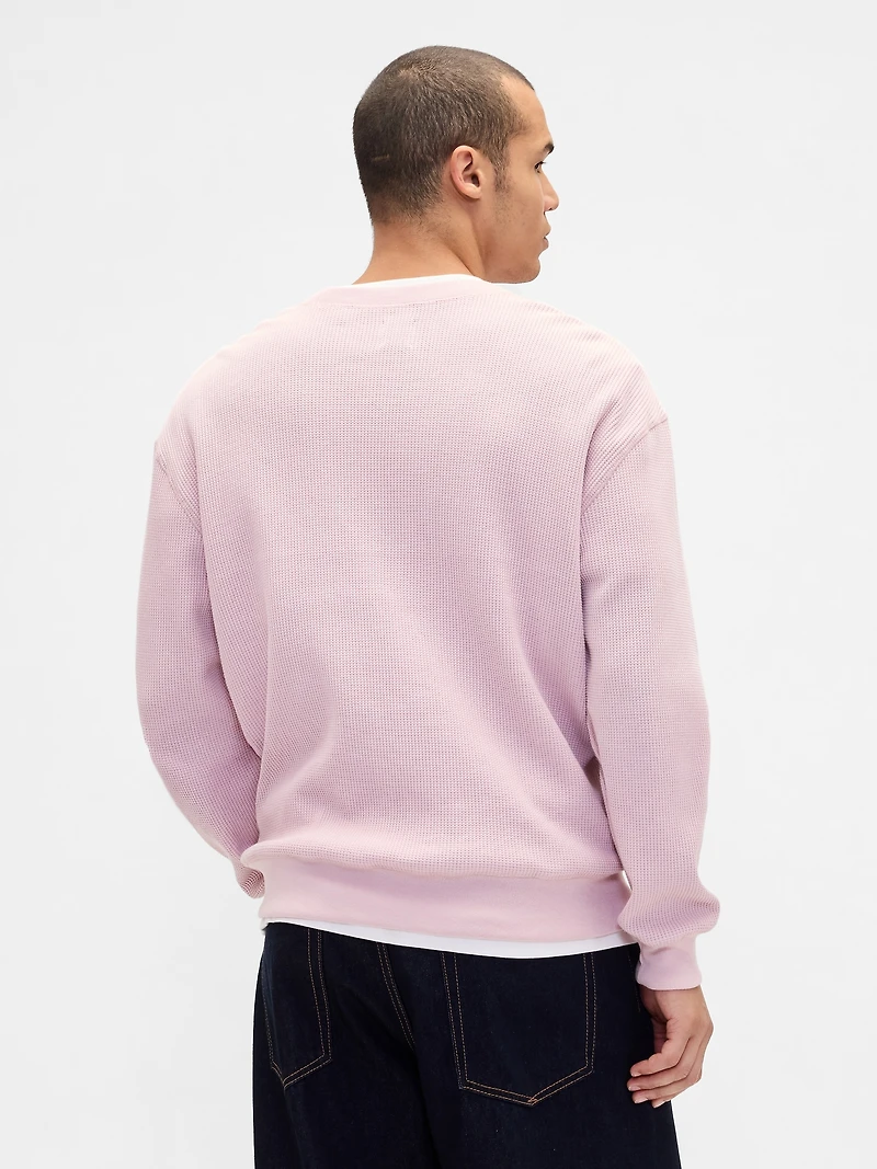 Heavyweight Thermal Oversized T-Shirt