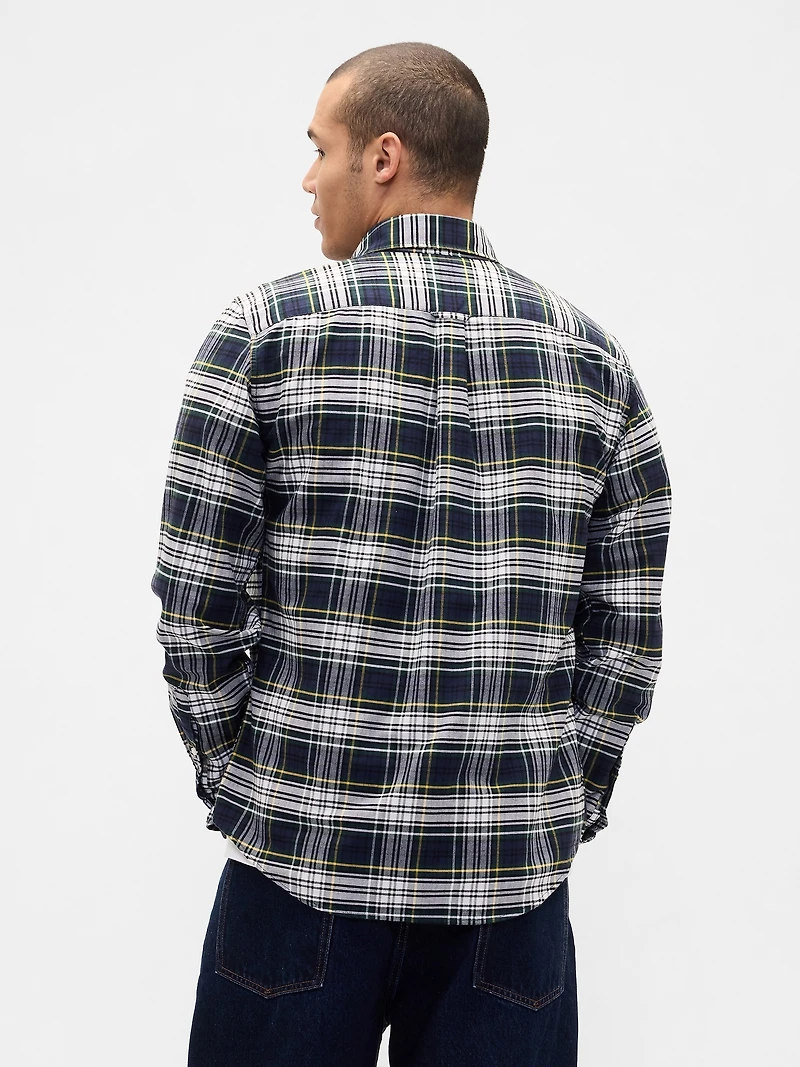 Plaid Oxford Shirt