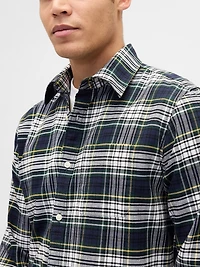 Plaid Oxford Shirt