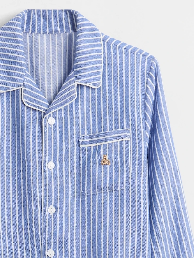 Kids Recycled Flannel PJ Set
