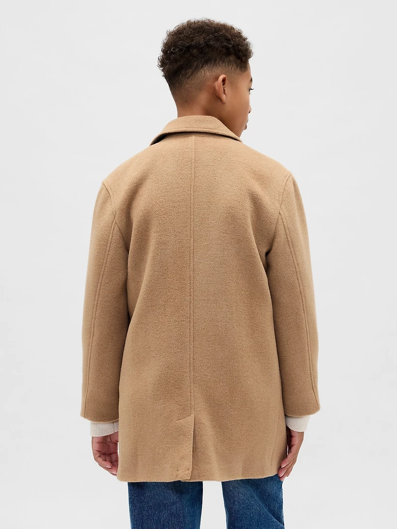 Kids Wool-Blend Topcoat