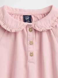 Baby Denim Bubble Outfit Set