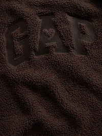 Sherpa Logo Tunic Sweatshirt