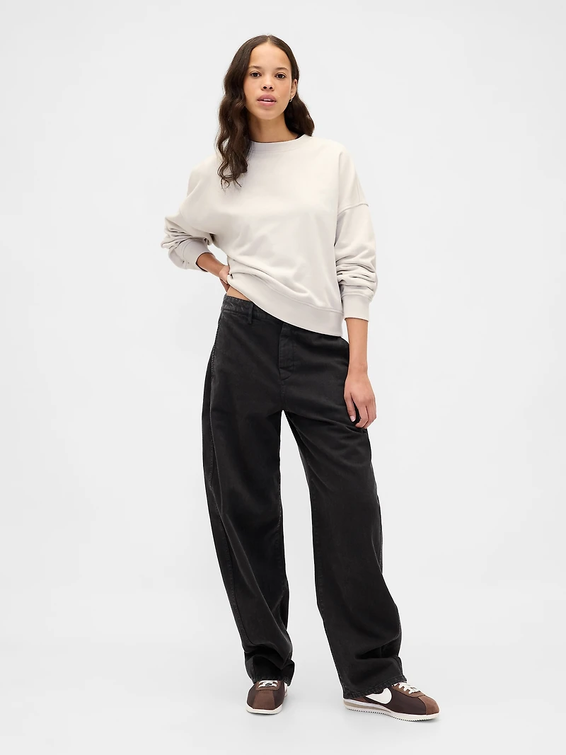 Heavyweight Oversized French Terry Sweatshirt