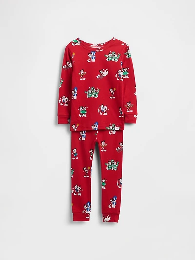 Pyjama en coton biologique brossé Gap × des Fêtes pour Enfant et Bébé