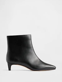 Kitten Heel Pointy Boots