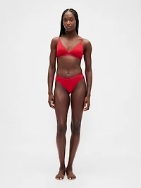 Organic Stretch Cotton Triangle Bra