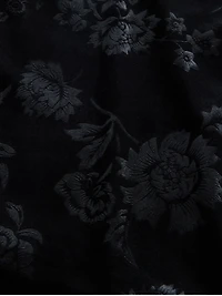 Velvet Square-Neck Maxi Dress