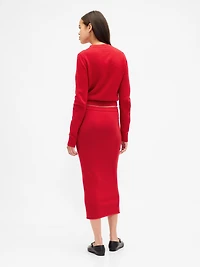 CashSoft Stretch Midi Skirt