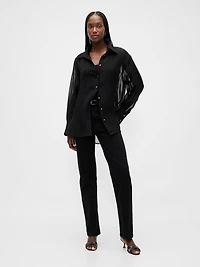 Sheer Organza Big Shirt