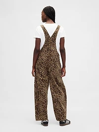 UltraSoft Denim Horseshoe Overalls