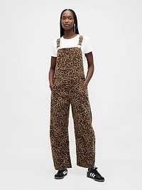 UltraSoft Denim Horseshoe Overalls