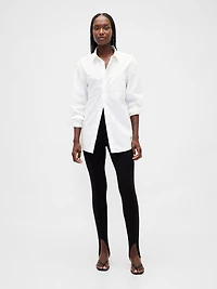 High Rise Ponte Stirrup Pants