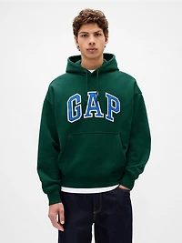 Adult Extra Heavyweight French Terry Oversized Logo Hoodie