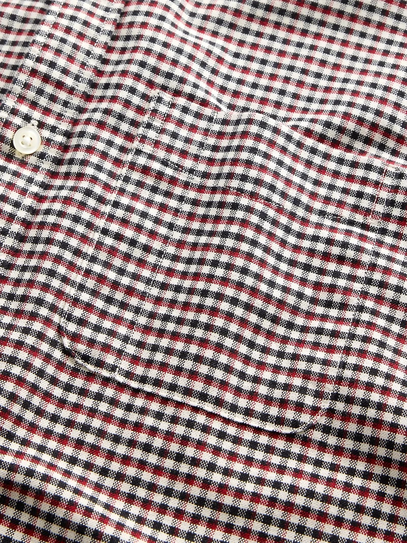 Plaid Oxford Shirt