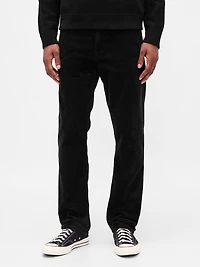 Corduroy Relaxed Straight Pants