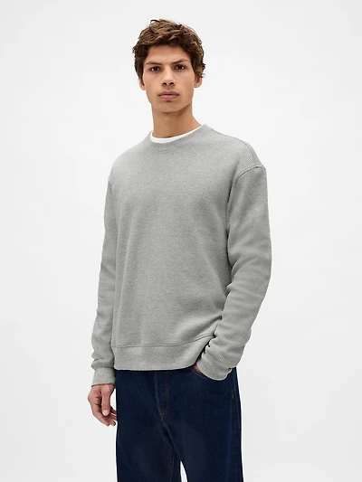 Heavyweight Thermal Oversized T-Shirt