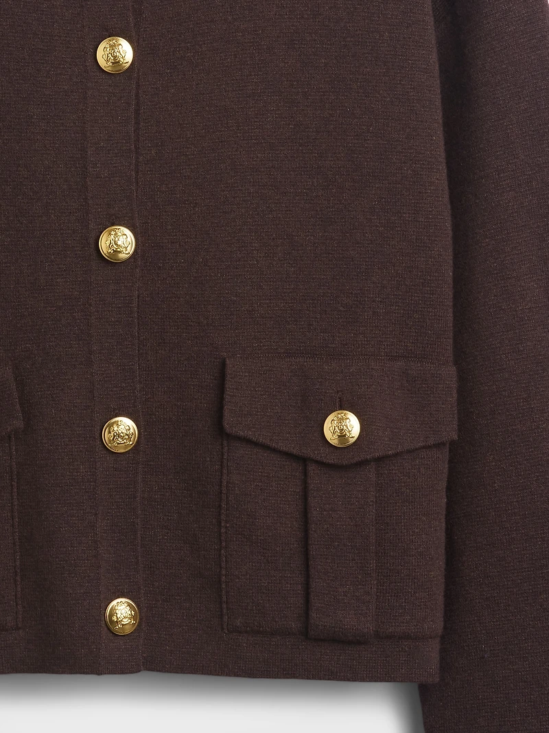 Pocket Cardigan Sweater