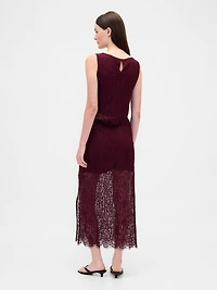 Lace Maxi Skirt