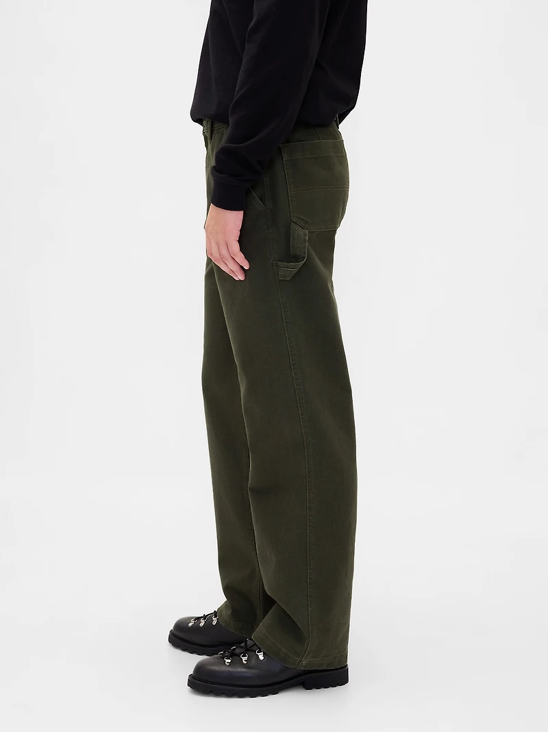 Canvas '90s Loose Carpenter Pants