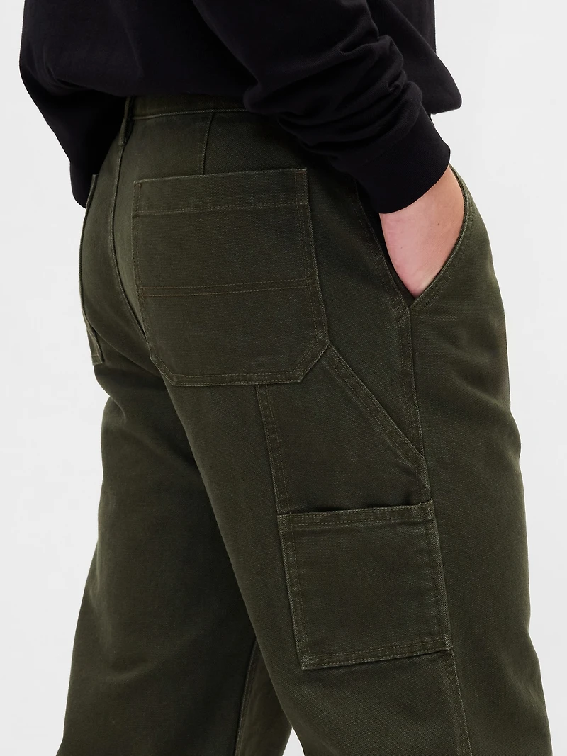 Canvas '90s Loose Carpenter Pants