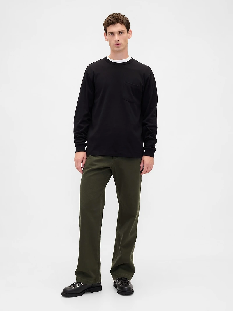 Canvas '90s Loose Carpenter Pants