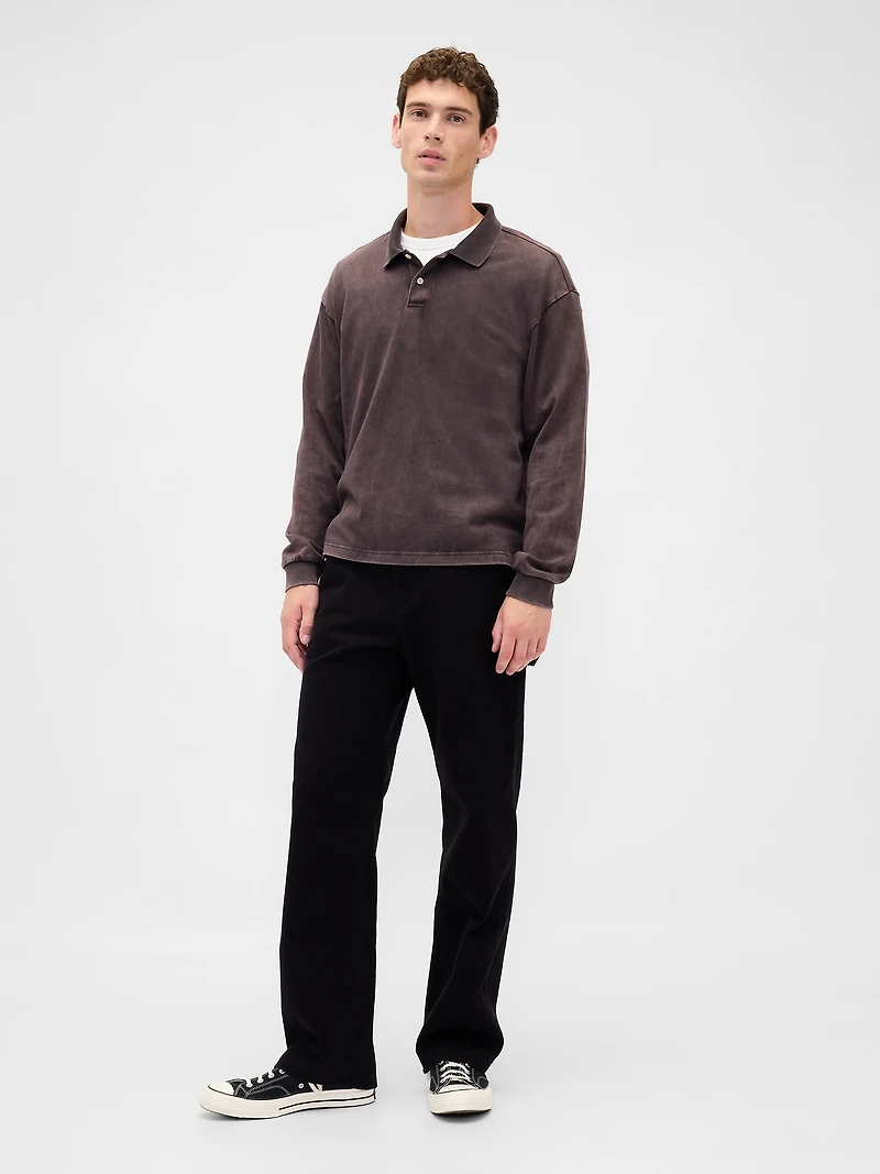 Canvas '90s Loose Carpenter Pants