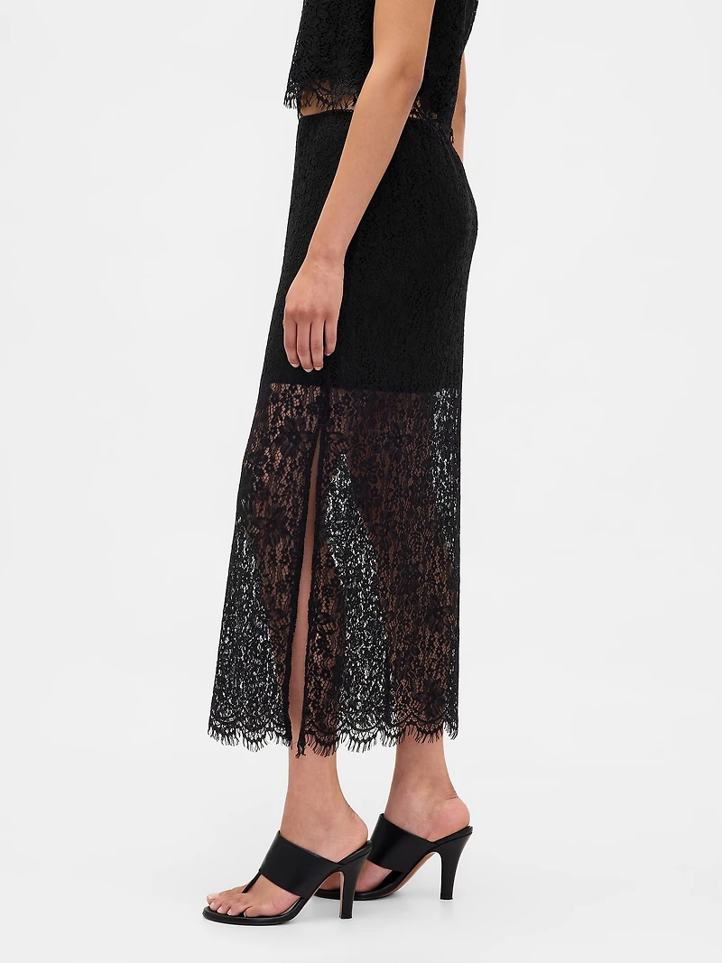 Lace Maxi Skirt