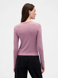 Modern Crewneck Cardigan