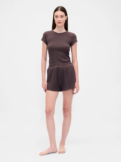 Waffle PJ Shorts