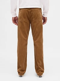 Corduroy Relaxed Straight Pants