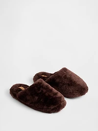 Faux Fur Slippers