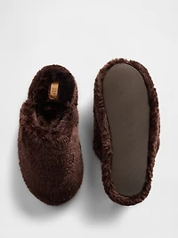 Faux Fur Slippers