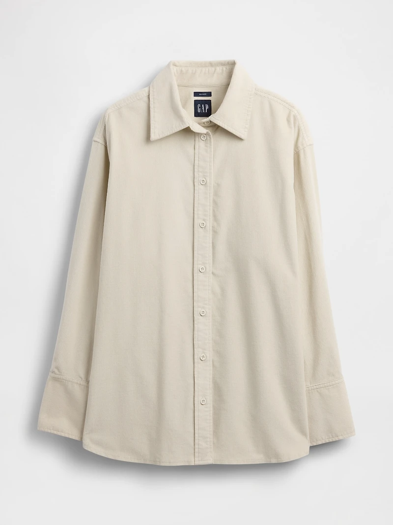 Corduroy Big Shirt