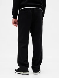 Pantalon décontracté en coton ouaté épais