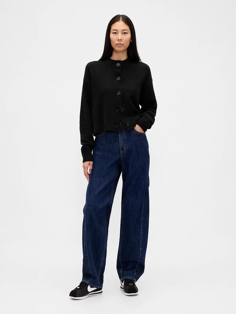 CashSoft Oversized Chunky Cardigan