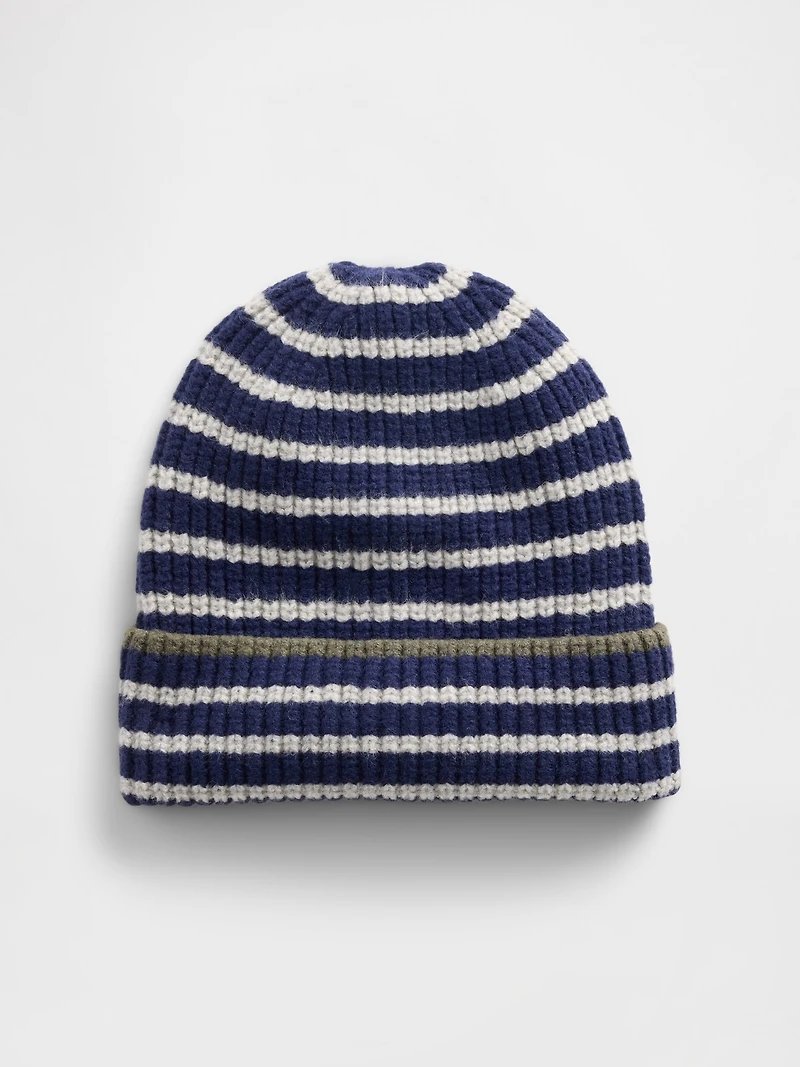Kids CashSoft Stripe Beanie