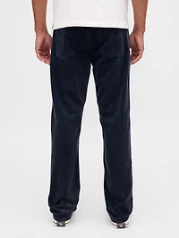 Corduroy Relaxed Straight Pants