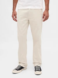 Corduroy Relaxed Straight Pants
