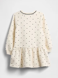 Baby & Toddler Bow Sweatshirt Dress