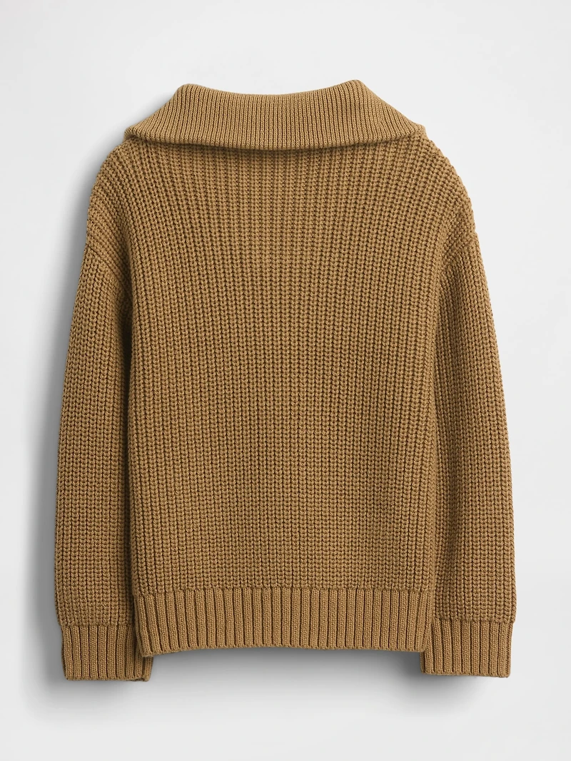 Baby & Toddler Quarter-Zip Sweater