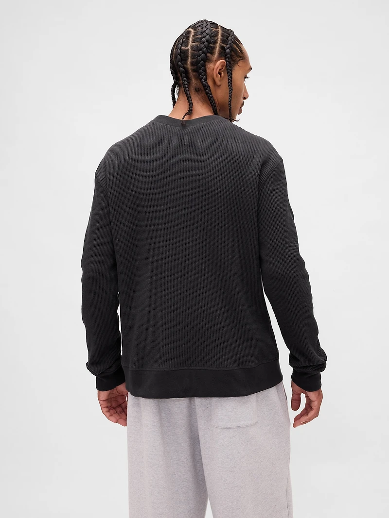 Heavyweight Thermal Oversized T-Shirt