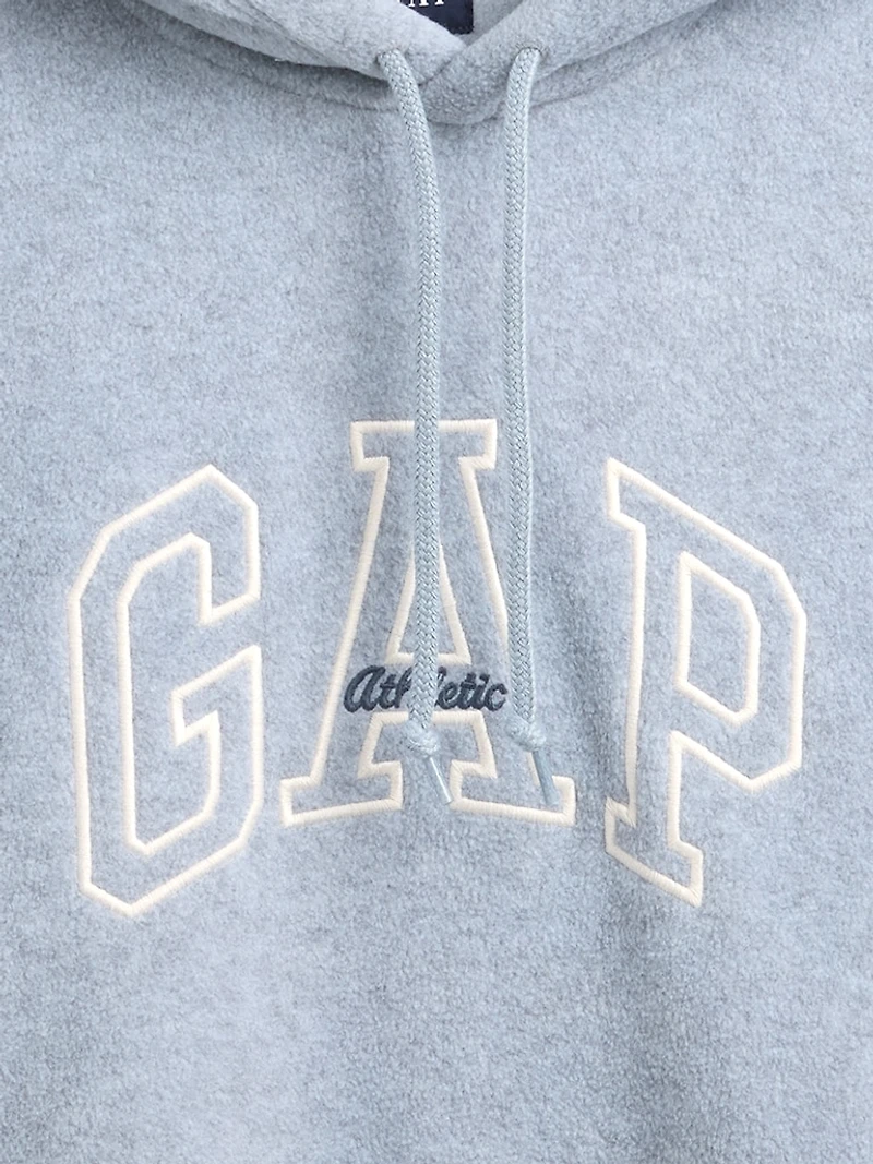 Oversized Athletic Logo Hoodie