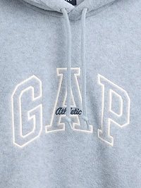 Oversized Athletic Logo Hoodie